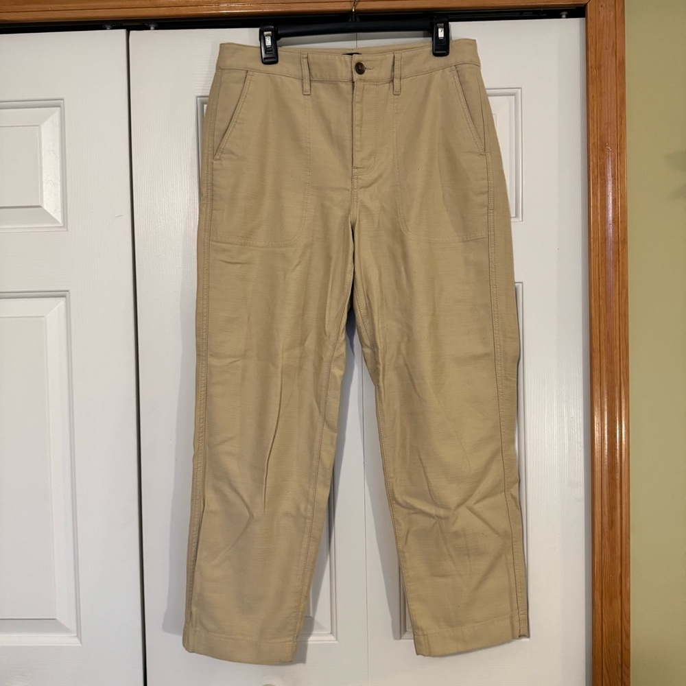 J. Crew Women's Straight Leg‎ Tan Pants